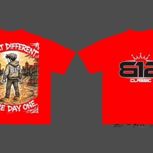 Boy12 Printed Tshirt (Red)
