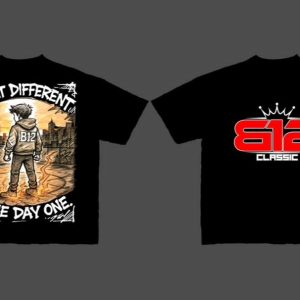 Boy12 Printed Tshirt (Black)